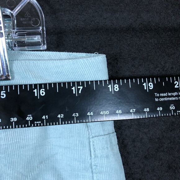 Sperry Womens Jeans Light Blue Corduroy Mid Rise Straight 100% Cotton 28 - Picture 6 of 13